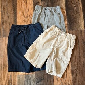 Jumping Beans Kids Shorts Bundle - Cream, Gray, Blue